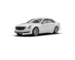 Modern car isolated on background. 3d rendering - illustration png