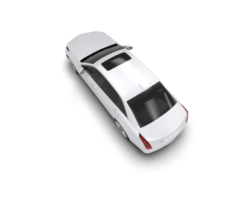 Modern car isolated on background. 3d rendering - illustration png