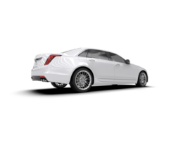 Modern car isolated on background. 3d rendering - illustration png