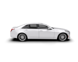 Modern car isolated on background. 3d rendering - illustration png