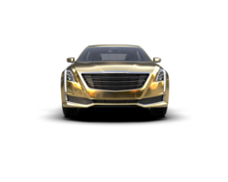 Modern car isolated on background. 3d rendering - illustration png