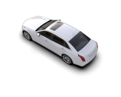 Modern car isolated on background. 3d rendering - illustration png