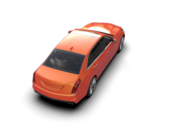 Modern car isolated on background. 3d rendering - illustration png