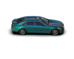 Modern car isolated on background. 3d rendering - illustration png