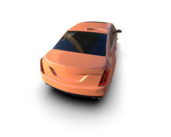 Modern car isolated on background. 3d rendering - illustration png