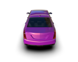 Modern car isolated on background. 3d rendering - illustration png