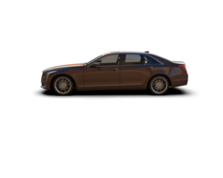 Modern car isolated on background. 3d rendering - illustration png
