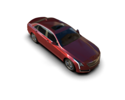 Modern car isolated on background. 3d rendering - illustration png