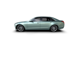 Modern car isolated on background. 3d rendering - illustration png