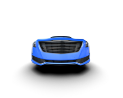 Modern car isolated on background. 3d rendering - illustration png