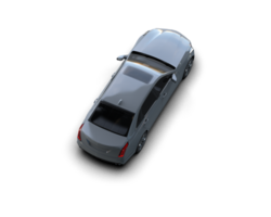 Modern car isolated on background. 3d rendering - illustration png