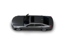 Modern car isolated on background. 3d rendering - illustration png