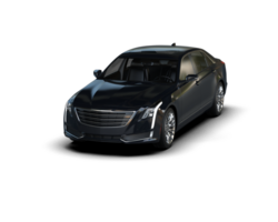 Modern car isolated on background. 3d rendering - illustration png