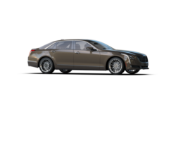 Modern car isolated on background. 3d rendering - illustration png
