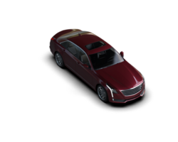 Modern car isolated on background. 3d rendering - illustration png