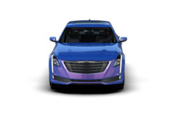 Modern car isolated on background. 3d rendering - illustration png