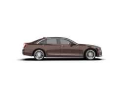 Modern car isolated on background. 3d rendering - illustration png