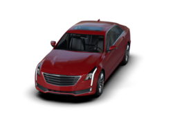 Modern car isolated on background. 3d rendering - illustration png