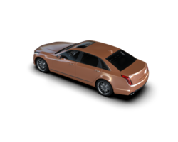 Modern car isolated on background. 3d rendering - illustration png
