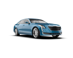 Modern car isolated on background. 3d rendering - illustration png