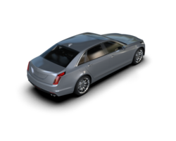 Modern car isolated on background. 3d rendering - illustration png