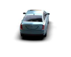 Modern car isolated on background. 3d rendering - illustration png