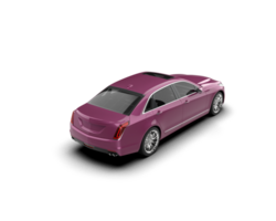 Modern car isolated on background. 3d rendering - illustration png
