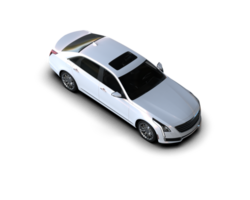 Modern car isolated on background. 3d rendering - illustration png
