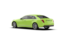 Modern car isolated on background. 3d rendering - illustration png
