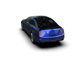 Modern car isolated on background. 3d rendering - illustration png