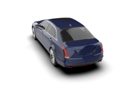 Modern car isolated on background. 3d rendering - illustration png