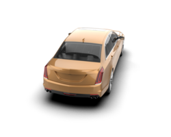Modern car isolated on background. 3d rendering - illustration png