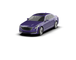 Modern car isolated on background. 3d rendering - illustration png
