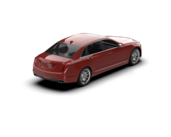 Modern car isolated on background. 3d rendering - illustration png