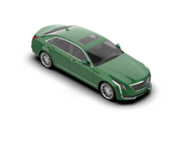 Modern car isolated on background. 3d rendering - illustration png