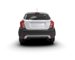 Modern car isolated on background. 3d rendering - illustration png