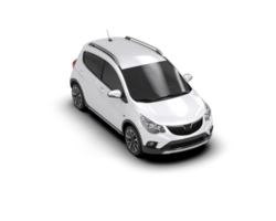 Modern car isolated on background. 3d rendering - illustration png