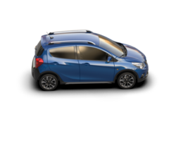 Modern car isolated on background. 3d rendering - illustration png