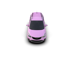 Modern car isolated on background. 3d rendering - illustration png