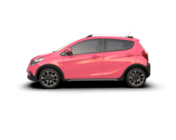 Modern car isolated on background. 3d rendering - illustration png