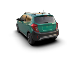 Modern car isolated on background. 3d rendering - illustration png
