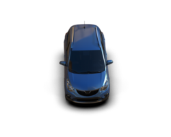 Modern car isolated on background. 3d rendering - illustration png