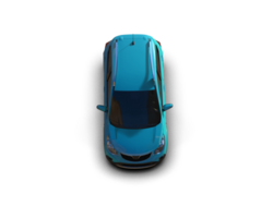 Modern car isolated on background. 3d rendering - illustration png