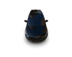 Modern car isolated on background. 3d rendering - illustration png
