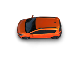 Modern car isolated on background. 3d rendering - illustration png