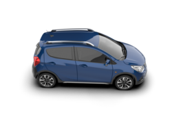 Modern car isolated on background. 3d rendering - illustration png