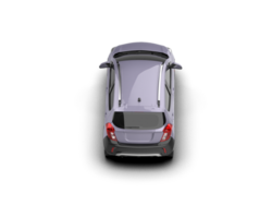 Modern car isolated on background. 3d rendering - illustration png