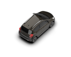 Modern car isolated on background. 3d rendering - illustration png