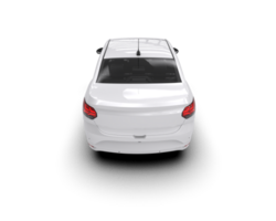 Modern car isolated on background. 3d rendering - illustration png