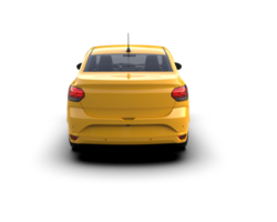 Modern car isolated on background. 3d rendering - illustration png